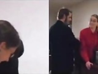 Stupid Hairdresser Hard Spanked And Fucked By Mad Client