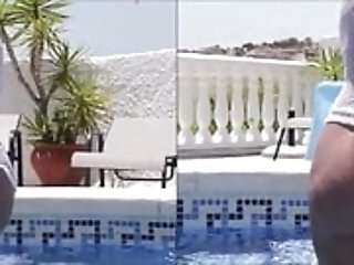 Mature Neighbor Walks With Bare Ass Outdoors